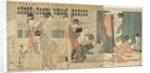 Morning Parting at the Temporary Lodgings of the Pleasure Quarter, 1801 by Kitagawa Utamaro