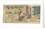 Morning Parting at the Temporary Lodgings of the Pleasure Quarter, 1801 by Kitagawa Utamaro