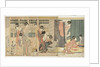 Morning Parting at the Temporary Lodgings of the Pleasure Quarter, 1801 by Kitagawa Utamaro