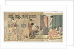 Morning Parting at the Temporary Lodgings of the Pleasure Quarter, 1801 by Kitagawa Utamaro