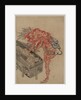 Demon, possibly Ibaraki, opening a box, Early 19th cen by Anonymous