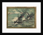The Sea battle of Port Arthur, 1904 by Anonymous