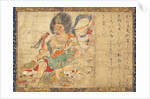 Tenkeisei, God of Heavenly Punishment (Part of the set of five hanging scrolls Extermination of Evil), 12th century by Anonymous