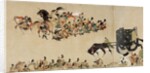 Illustrated Tale of the Heiji Civil War (The Imperial Visit to Rokuhara) 4 scroll, 13th century by Anonymous