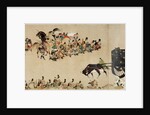 Illustrated Tale of the Heiji Civil War (The Imperial Visit to Rokuhara) 4 scroll, 13th century by Anonymous