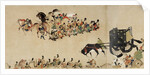 Illustrated Tale of the Heiji Civil War (The Imperial Visit to Rokuhara) 4 scroll, 13th century by Anonymous
