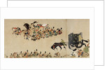 Illustrated Tale of the Heiji Civil War (The Imperial Visit to Rokuhara) 4 scroll, 13th century by Anonymous