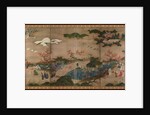 Maple viewers. A six-section folding screens, 16th century by Kano Hideyori
