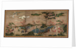 Maple viewers. A six-section folding screens, 16th century by Kano Hideyori