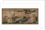 Maple viewers. A six-section folding screens, 16th century by Kano Hideyori