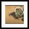 The Wind God. Right part of two-fold screens Wind God and Thunder God, Early 18th cen by Ogata Korin