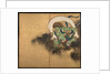 The Wind God. Right part of two-fold screens Wind God and Thunder God, Early 18th cen by Ogata Korin
