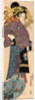 A Standing Bijin, ca 1820 by Utagawa Kunisada