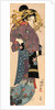 A Standing Bijin, ca 1820 by Utagawa Kunisada