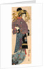 A Standing Bijin, ca 1820 by Utagawa Kunisada