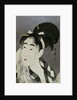 Woman wiping sweat, 1798 by Kitagawa Utamaro