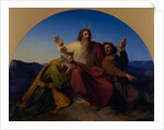 Moses, Aaron and Hur, 1837 by Alexander Heubel