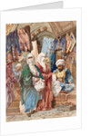 The Silk Bazaar by Amedeo Preziosi