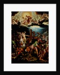 The Martyrdom of Saint Catherine of Alexandria, Mid of the 18th cen by Hipólito de Rioja