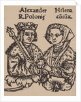 Helena Ivanovna of Moscow with Alexander Jagiellon, 1519 by Anonymous