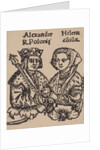 Helena Ivanovna of Moscow with Alexander Jagiellon, 1519 by Anonymous