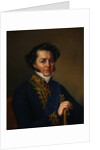 Portrait of Avraam Norov, 1857 by Jan Ksawery Kaniewski