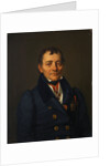 Portrait of the writer Pyotr Ivanovich Sokolov, 1830 by Jan Ksawery Kaniewski
