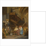 Bazaar in Constantinople by Stanislav Khlebovsky