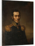 Portrait of the writer Platon Yakovlevich Gamaleya, 1821 by Jacob Zalessky