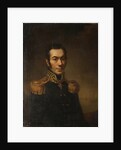 Portrait of the writer Platon Yakovlevich Gamaleya, 1821 by Jacob Zalessky