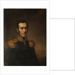 Portrait of the writer Platon Yakovlevich Gamaleya, 1821 by Jacob Zalessky