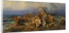 The Israelites crossing of the Red Sea, Second Half of the 19th cen by Vasilii Alexandrovich Kotarbinsky