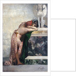 Two Figures by a Statue of Sphinx, 1870s by Henryk Siemiradzki