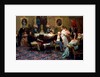 Chopin Playing the Piano in Prince Radziwills Salon, 1887 by Henryk Siemiradzki