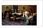 Chopin Playing the Piano in Prince Radziwills Salon, 1887 by Henryk Siemiradzki