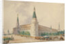 The Resurrection Square and the Alexander Garden in Moscow by Joseph Vivien