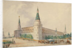 The Resurrection Square and the Alexander Garden in Moscow by Joseph Vivien