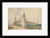 The Resurrection Square and the Alexander Garden in Moscow by Joseph Vivien