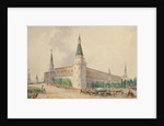 The Resurrection Square and the Alexander Garden in Moscow by Joseph Vivien
