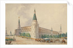 The Resurrection Square and the Alexander Garden in Moscow by Joseph Vivien