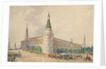 The Resurrection Square and the Alexander Garden in Moscow by Joseph Vivien