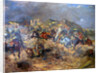 Attack of Polish Uhlans on bolsheviks near Sloutsk 1919, 1920 by Leonard Winterowski