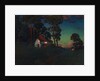 Village at Sunset, 1923 by Konstantin Wroblewski