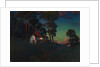 Village at Sunset, 1923 by Konstantin Wroblewski