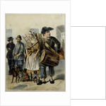 A servant take the dogs out, 1843 by Rudolf Kasimirovich Zhukovsky