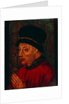 Portrait of King John I of Portugal, Early 15th cen by Anonymous