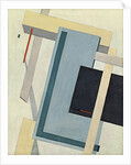 Proun 4 B, 1919-1920 by El Lissitzky