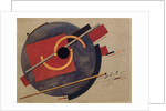 Study for a poster, 1920 by El Lissitzky