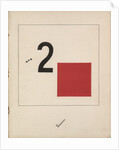 Story of Two Quadrats, 1920 by El Lissitzky