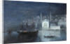 Constantinople by night, 1886 by Ivan Konstantinovich Aivazovsky